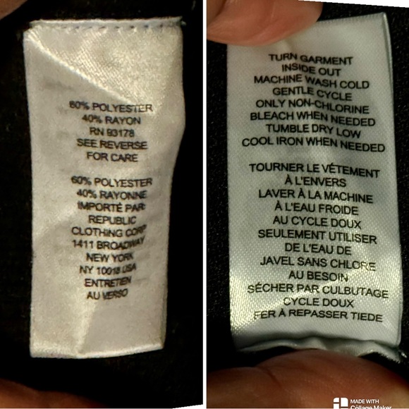 Elie Tahari Shawl Collar Drape Front Cardigan sz L - Picture 6 of 7